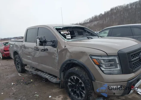 2021 Nissan Titan Pro-4X 4X4 z USA, uszkodzony, nr VIN 1N6AA1EDXMN524555